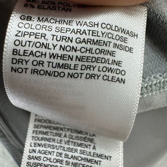 The North Face Layering Sweater Top S Gray 1/4 Zip Pullover Thumbholes Flashdry - Picture 15 of 16